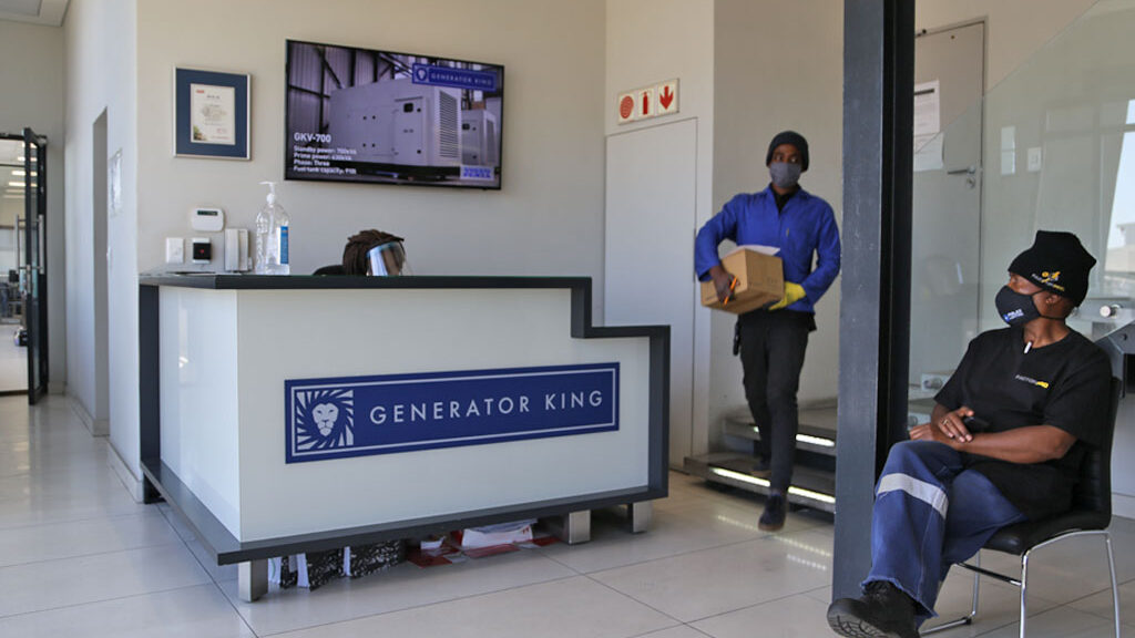 Generator King Reception | Diesel Generator South Africa